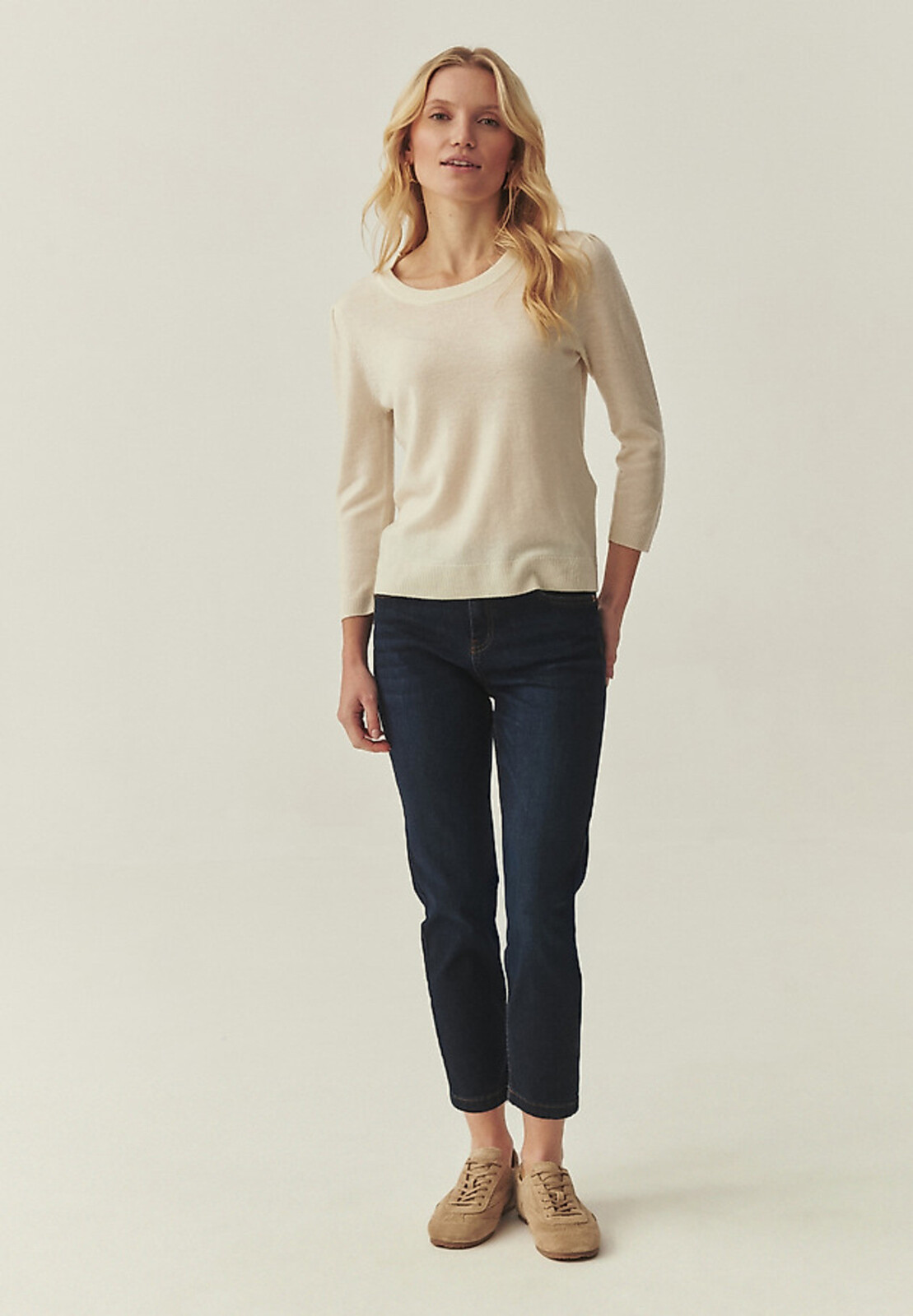 Taro Tatuum tmavomodré skinny rifle