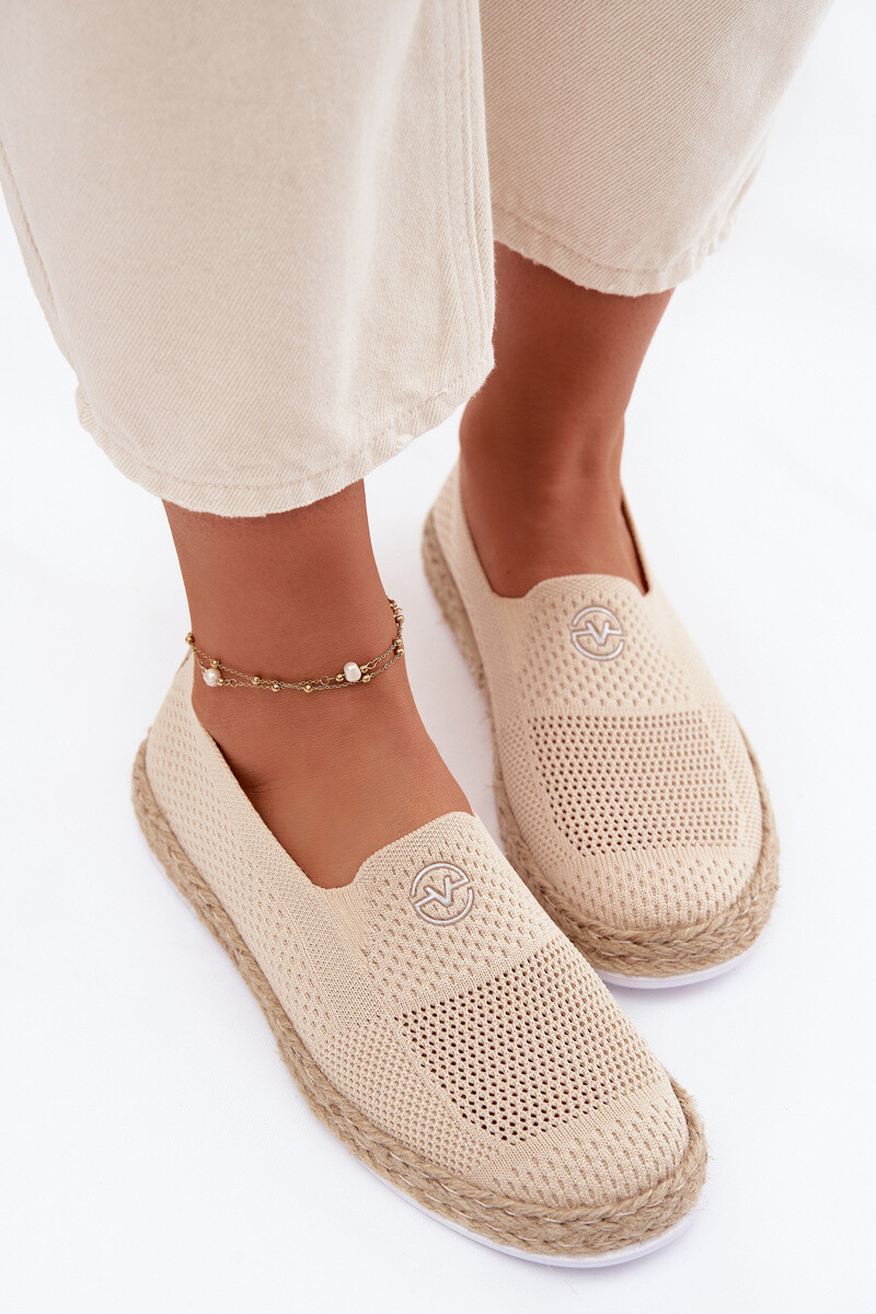 Dámske espadrilky Vinceza béžové
