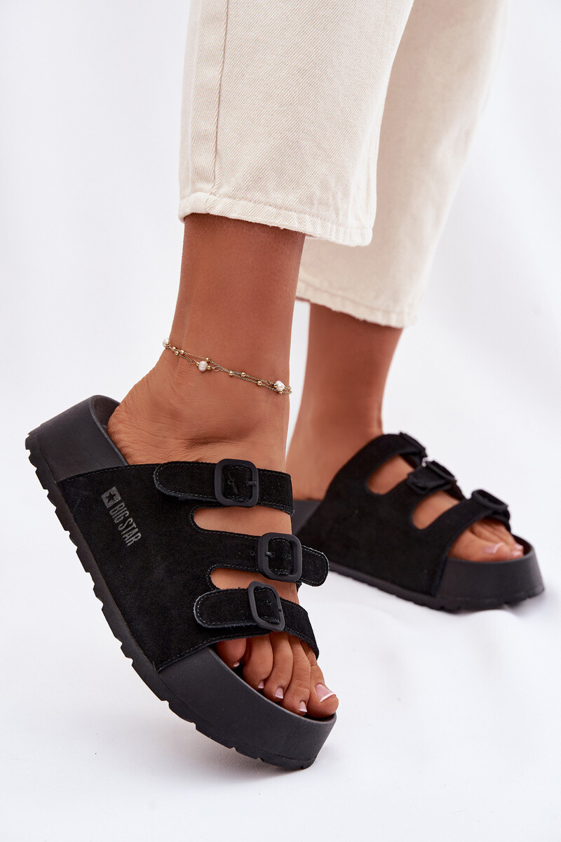 Dámske platformové sandále na remienkoch Big Star