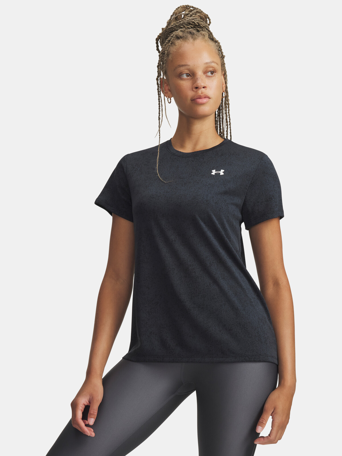Under Armour Tech Pixelate SSC-BLK dámske tričko