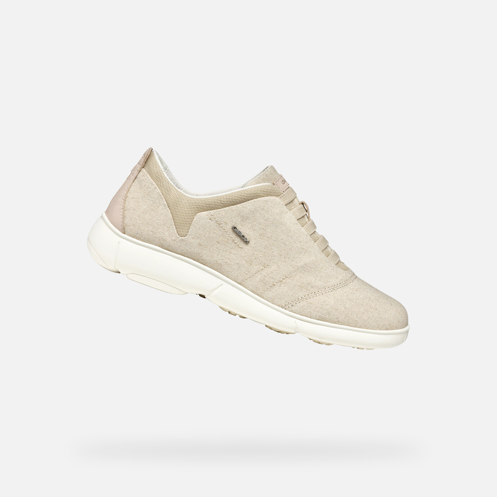 Beige Women's Geox Nebula 2.0 Sneakers - Women's