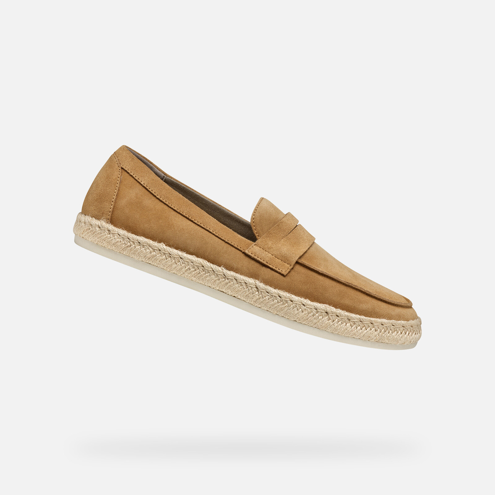 Beige Men's Geox Costuni Loafers - Men's