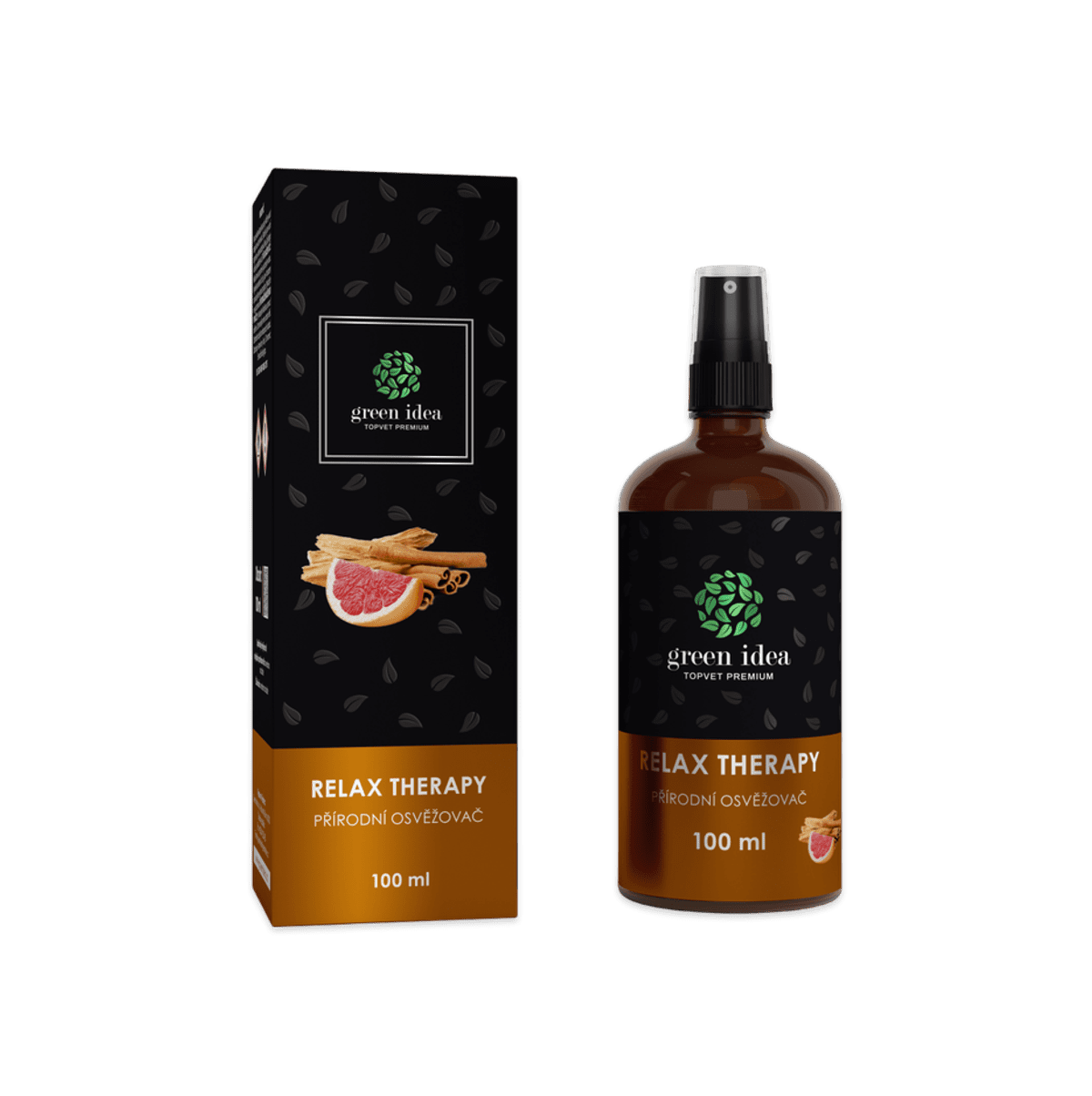 RELAX THERAPY – prírodný osviežovač vzduchu 100 ml – Green idea