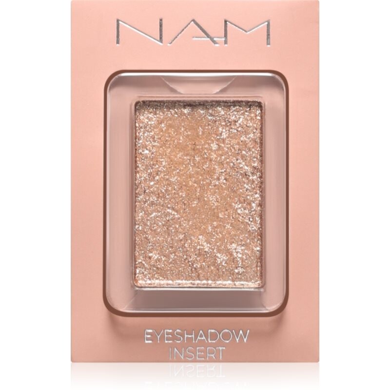 NAM Foil Eyeshadow trblietavé očné tiene odtieň 2 Sunny Gold 2.5 g