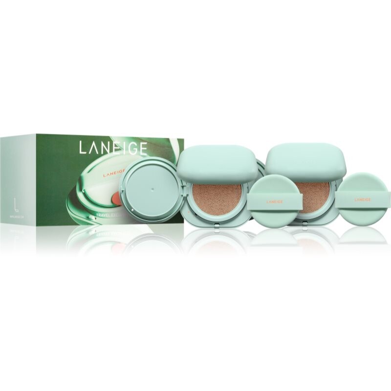 LANEIGE Neo Cushion_Matte kompaktný zmatňujúci make-up DUOBALENIE 2x15 g