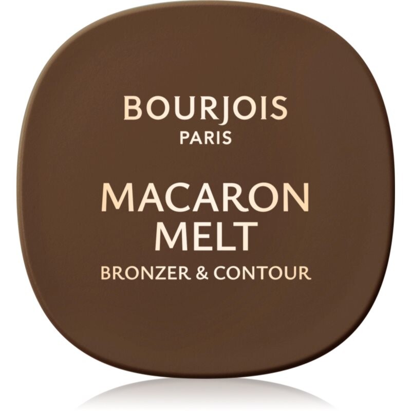 Bourjois Macaron Melt Bronzer & Contour bronzer a kontúrovací púder 2 v 1 odtieň 04 Espresso Latte 5 g