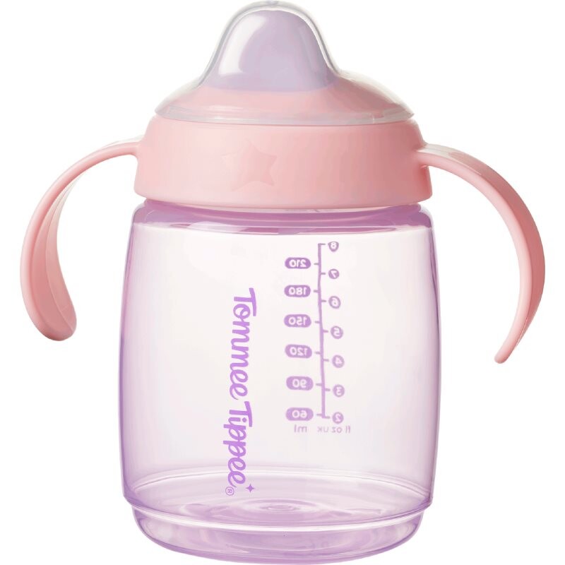 Tommee Tippee Trainer Spout tréningový hrnček 6m+ Pink 240 ml