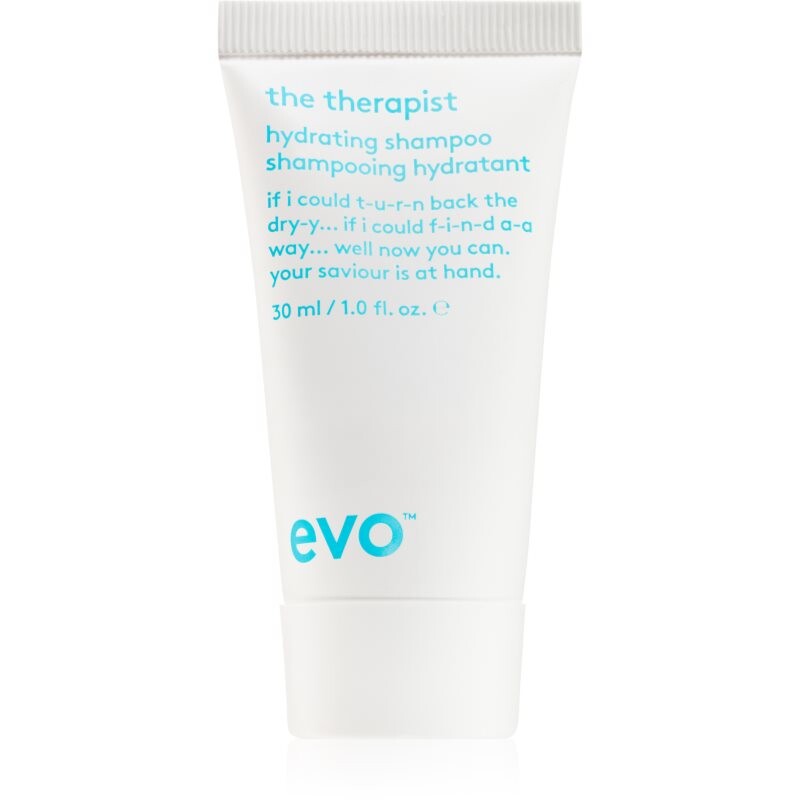 EVO The Therapist Hydrating Shampoo hydratačný šampón 30 ml