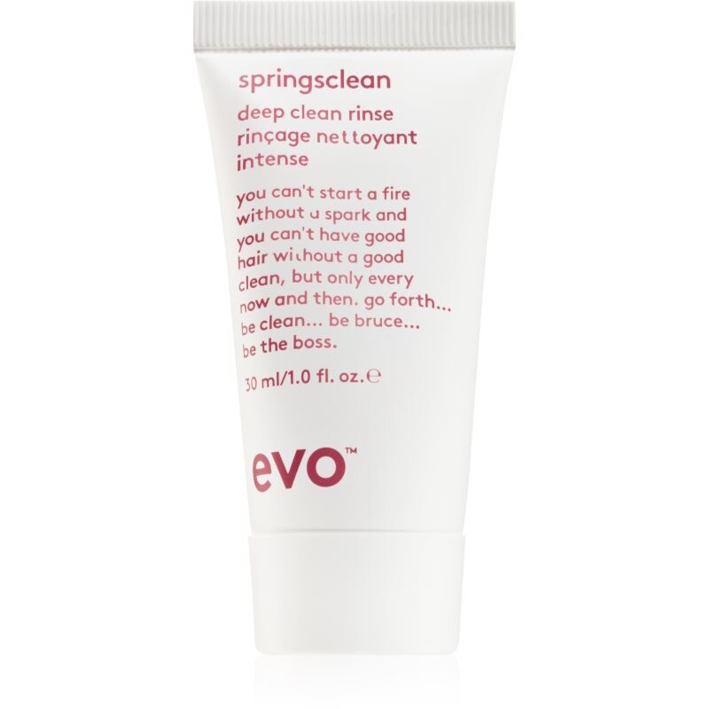 EVO Springsclean Deepclean Rinse hĺbkovo čistiaci šampón 30 ml