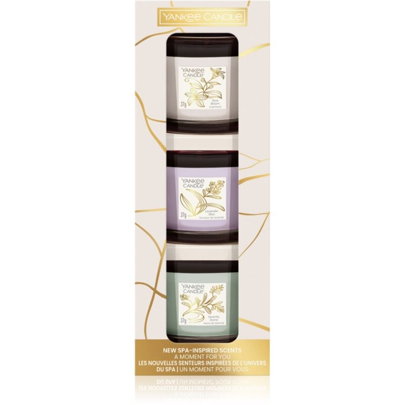 Yankee Candle Little Luxuries votívna sviečka darčeková sada