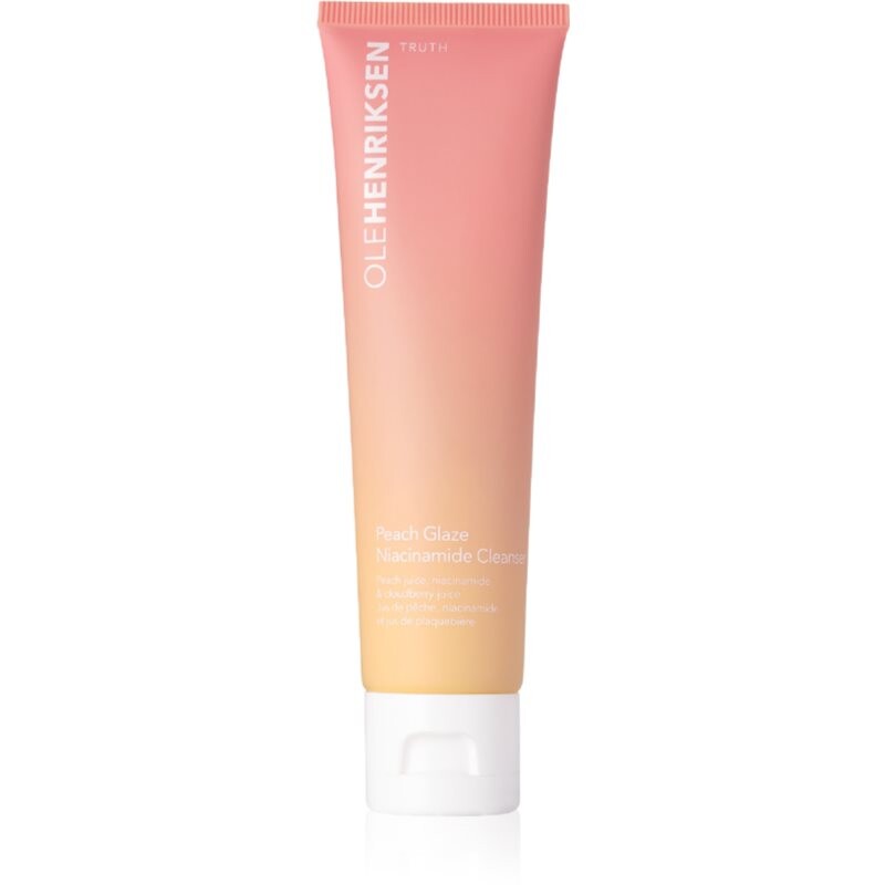 OLEHENRIKSEN Truth Peach Glaze Glow Niacinamide Cleanser čiastiaci penivý gél pre rozjasnenie a hydratáciu 60 ml