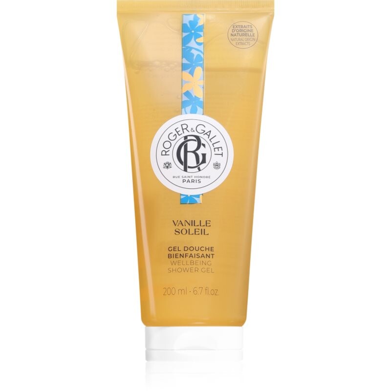 Roger & Gallet Vanille Soleil sprchový gél 200 ml