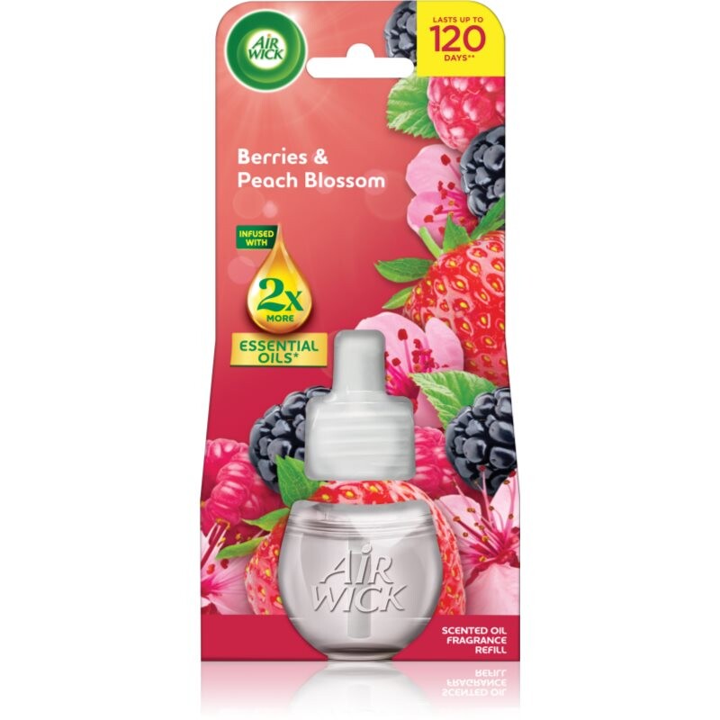 Air Wick Berries & Peach Blossom náplň do elektrického difuzéru 19 ml