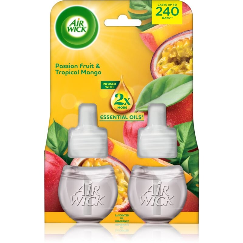 Air Wick Passion Fruit & Tropical Mango náplň do elektrického difuzéru 2x19 ml