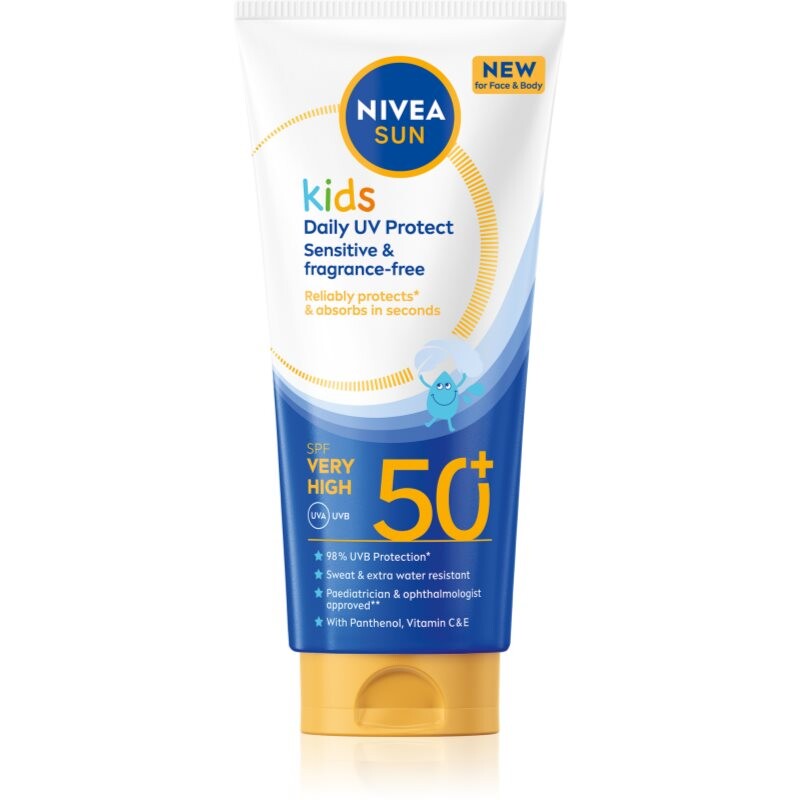 NIVEA SUN Kids mlieko na opaľovanie SPF 50+ 100 ml