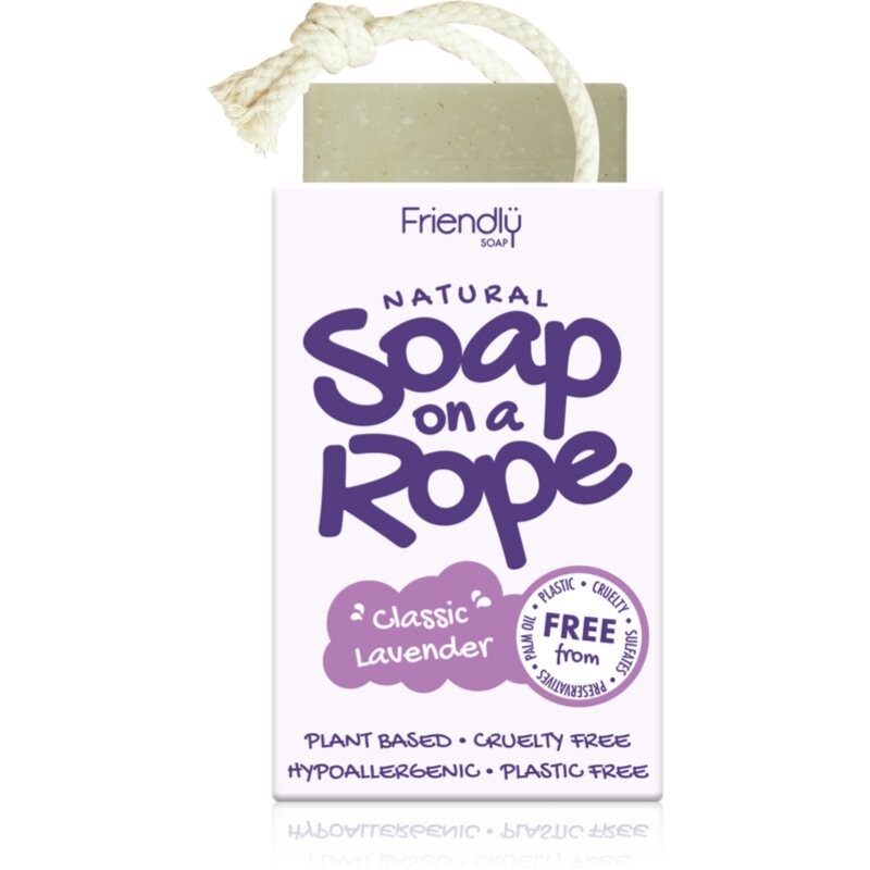 Friendly Soap Soap on a Rope Lavender prírodné mydlo 95 g