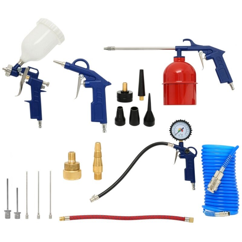 Kraft&Dele Sada pneumatického náradia ku kompresoru 18ks KD2100