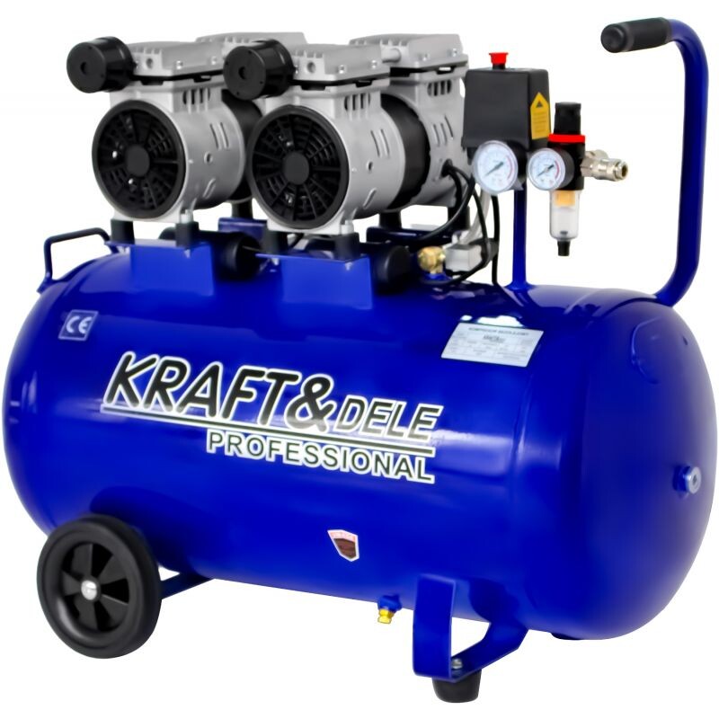 Kraft&Dele Bezlolejový kompresor 100L 3000W 582L/min KD4053