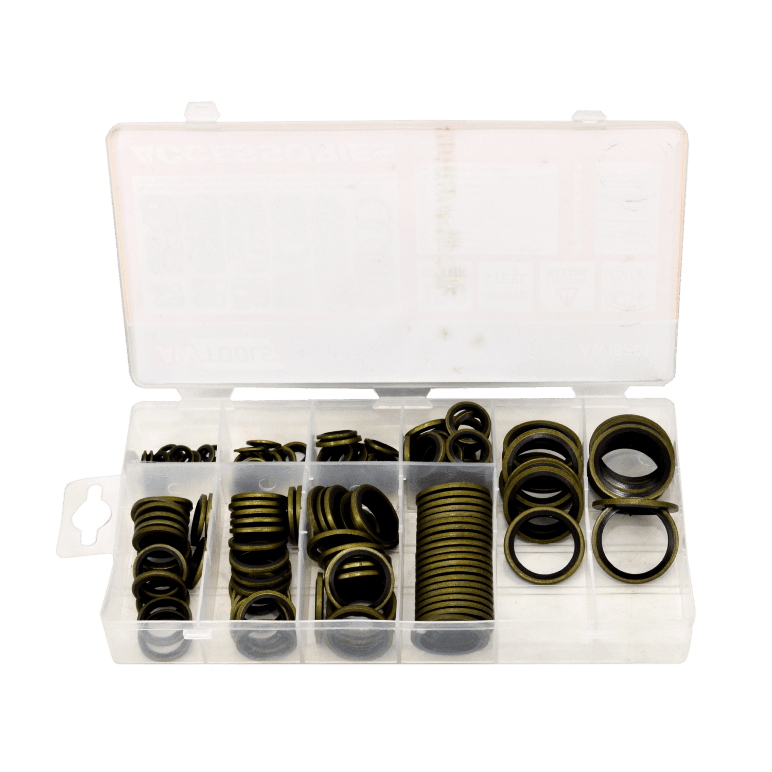 Yato Sada gumovo kovových podložiek M6-M24 150ks AW18291