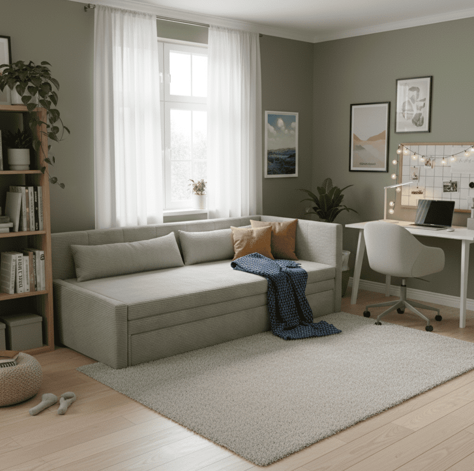 Elvisia Rozkladacia pohovka BESTON P | sivá