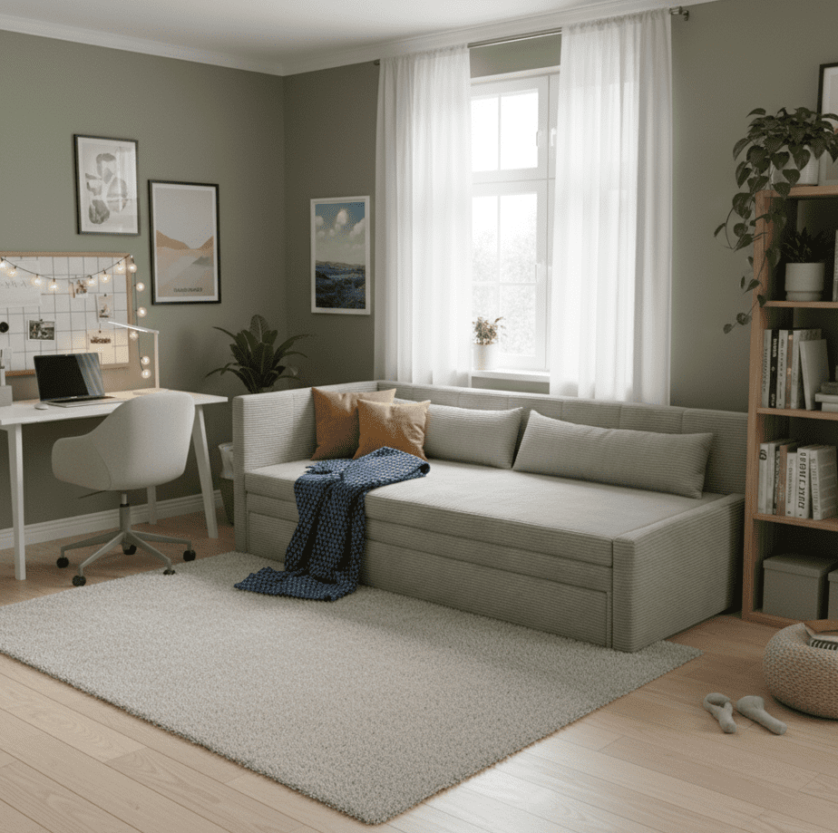 Elvisia Rozkladacia pohovka BESTON L | sivá