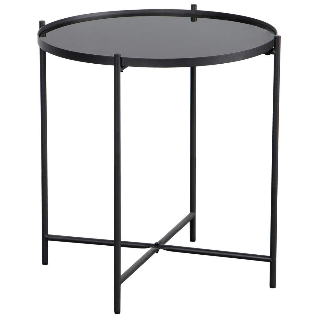 Boxxx PRÍRUČNÝ STOLÍK, čierna