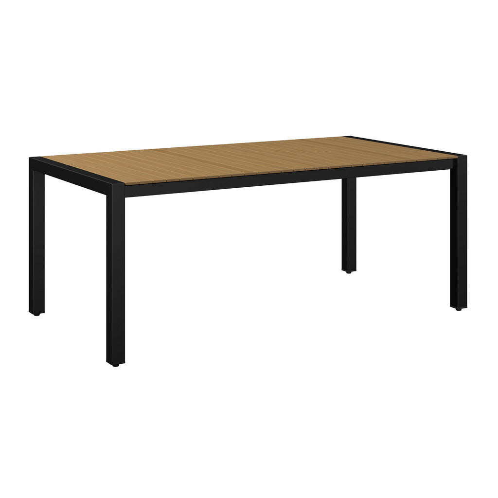 Ambia Garden ZÁHRADNÝ STÔL, drevo, kov, 118,5/252/75/100 cm