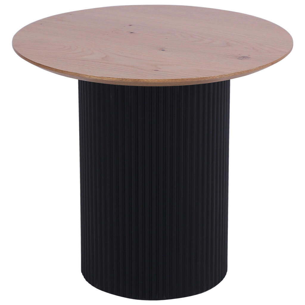 Stylife KONFERENČNÝ STOLÍK, čierna, farba duba, drevo, kompozitné drevo, 50/50/48 cm