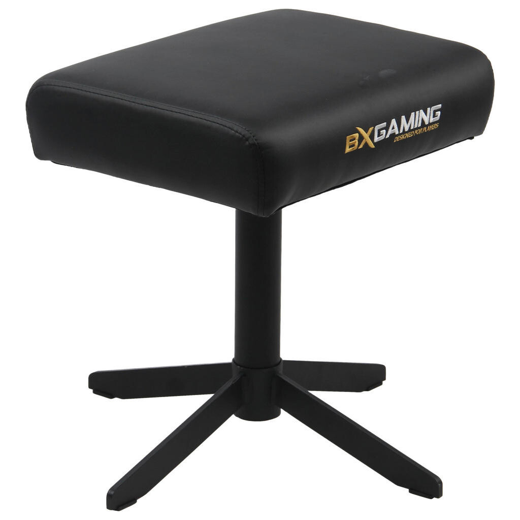 BX Gaming KANC. STOLIČKA BEZ OPERADLA vzhľad kože čierna