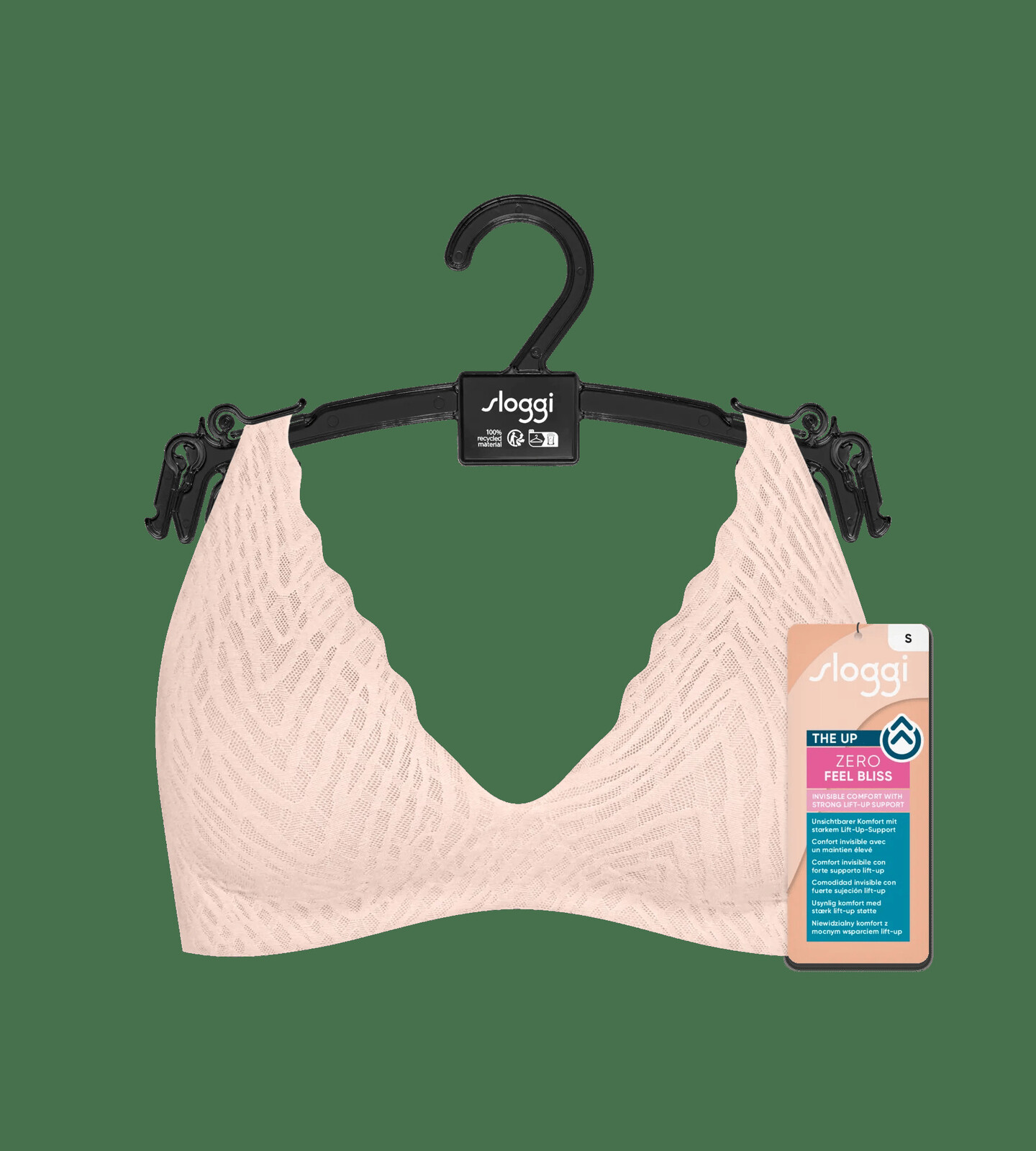 sloggi ZERO Feel Bliss THE UP P podprsenka - PINK - SLOGGI PINK - SLOGGI PUFF PINK M