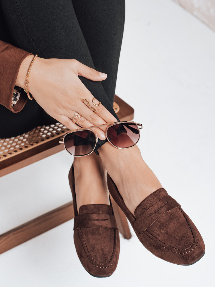 Dámske semišové mokasíny FashionStreet ZY1175 38