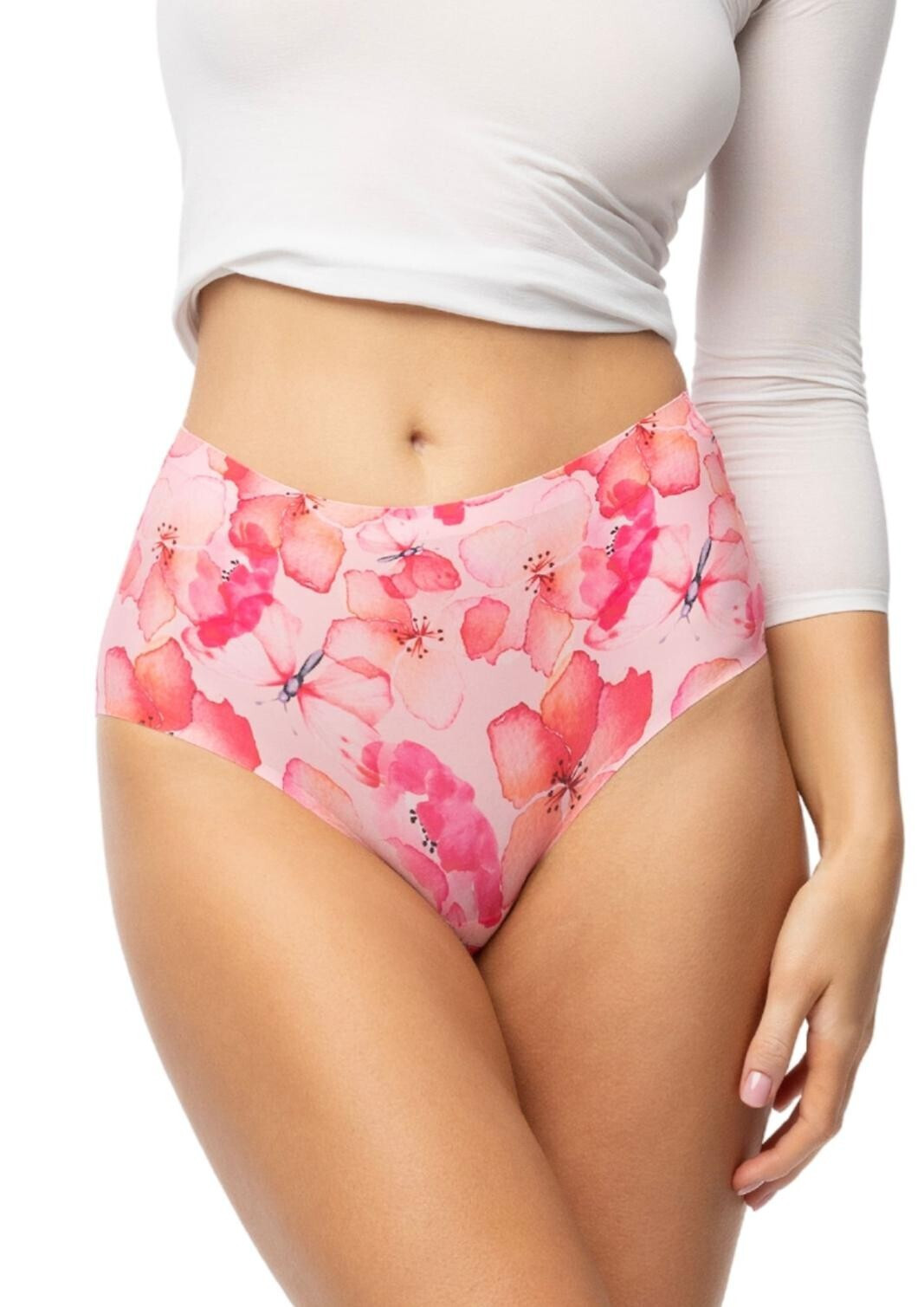 Dámske nohavičky Mallow Simple Maxi pink- Julimex S