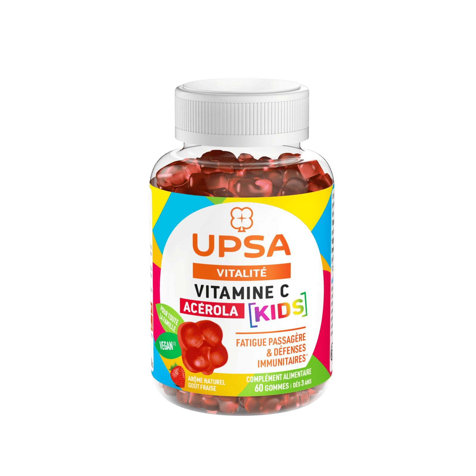 UPSA Vitality Acerola Gummies 60 ks