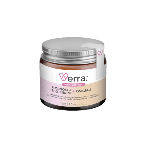 VERRA Komplex Plodnosť & Tehotenstvo + Omega-3 90 kapsúl