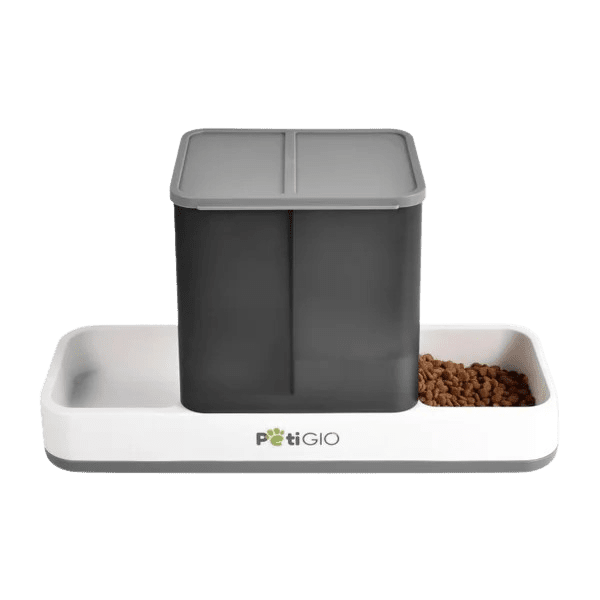 PETIGIO Peti-to-Eat dávkovač vody a krmiva pre domácich maznáčikov 2v1