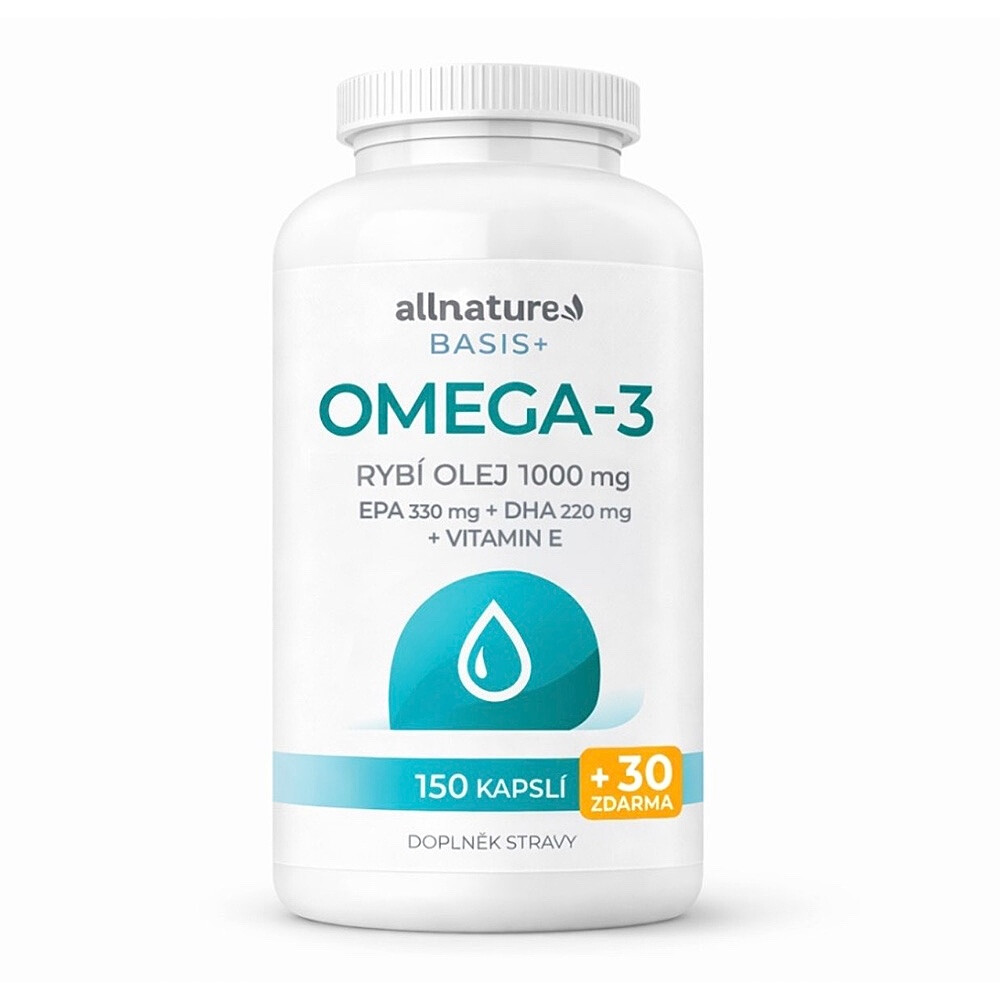 ALLNATURE Basis + Omega 3 150 + 30 kapsúl