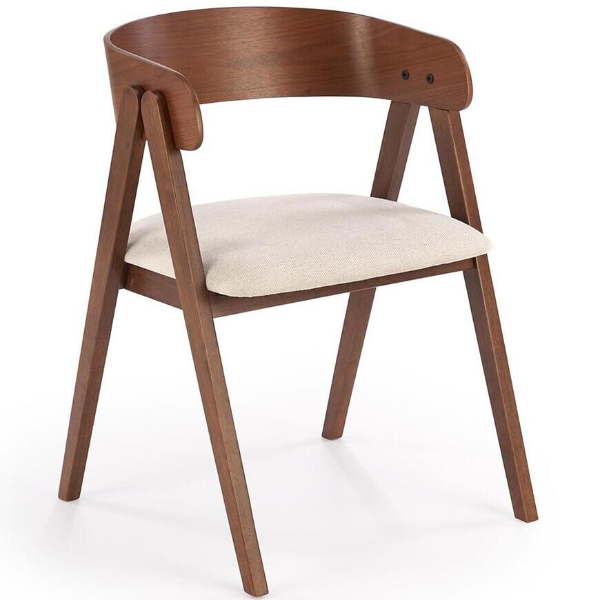 Stolička K562 béžová/orech