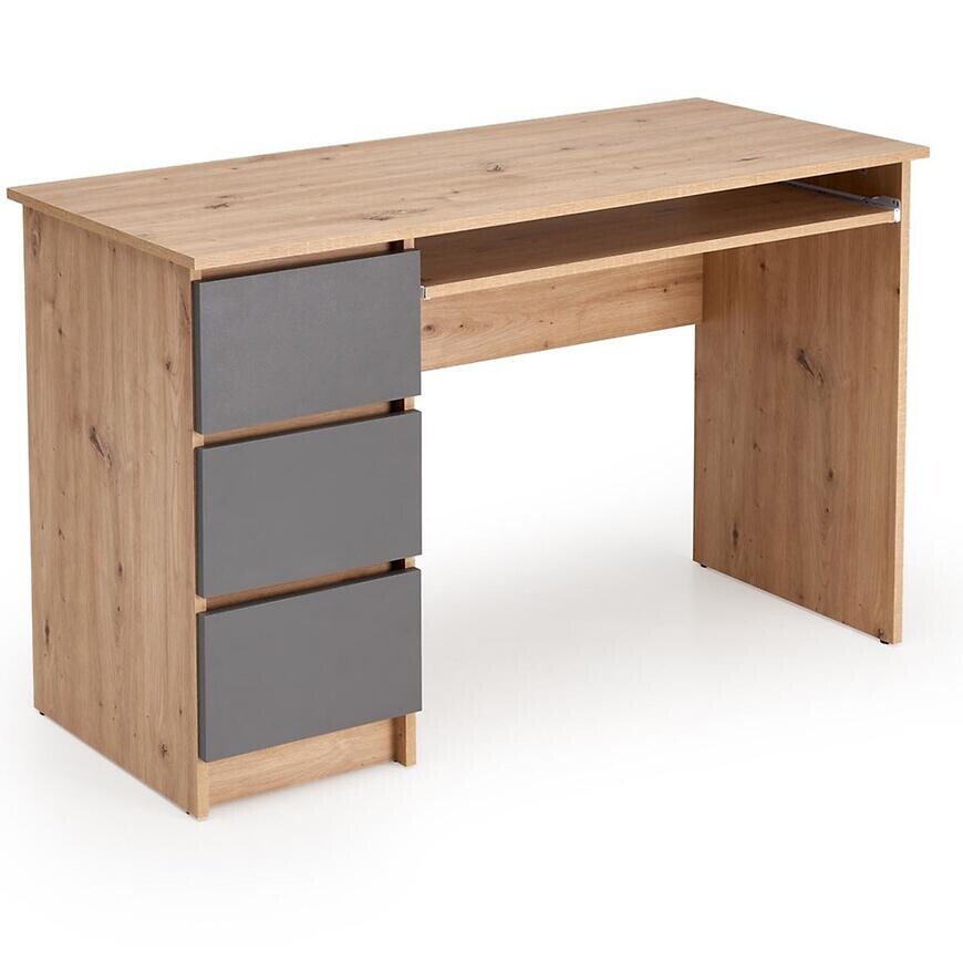 Písací stôl Cino artisan/grafitová