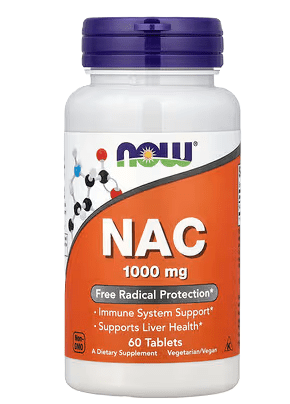 NOW FOODS NAC 1000mg 60 tabliet