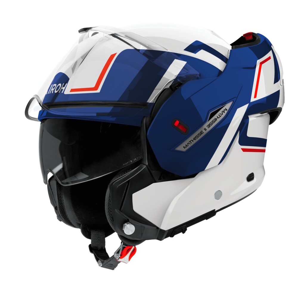 AIROH MATHISSE 2 Genius modro-červená lesklá XS (53-54)