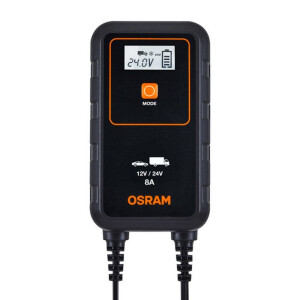 Inteligentná nabíjačka autobatérie 12V / 24V (8A) – OSRAM BATTERYcharge 908