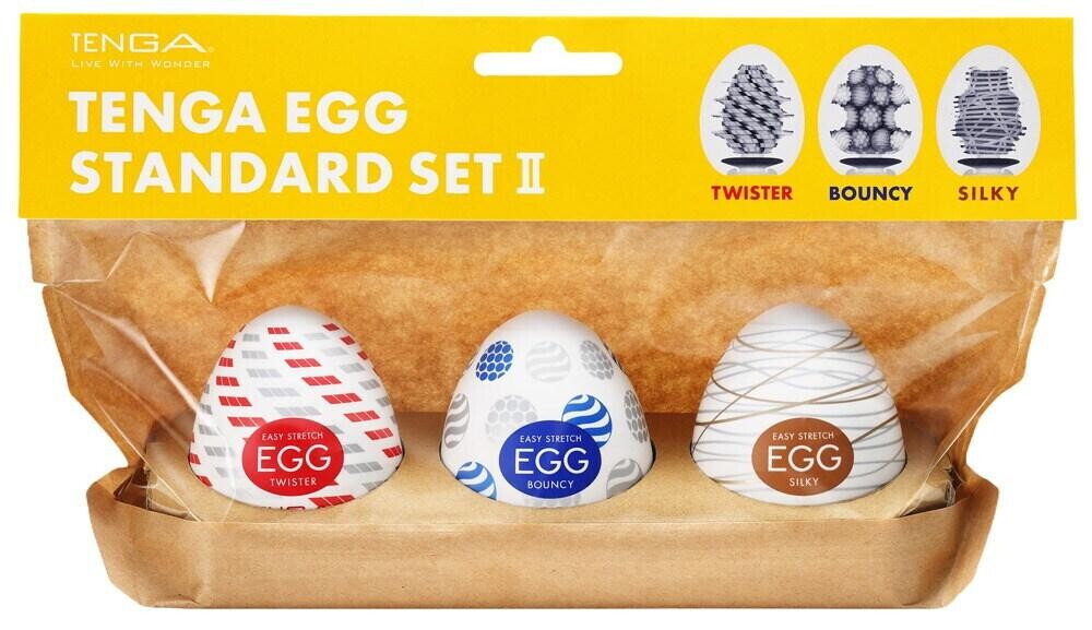 TENGA Egg masturbátory Standard set 2