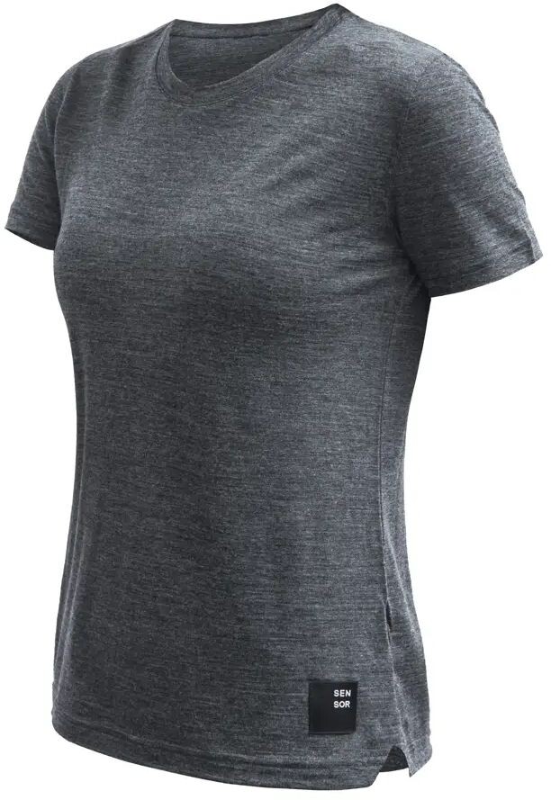 SENSOR MERINO LITE dámske tričko kr.rukáv anthracite gray Veľkosť: S 8592837112572
