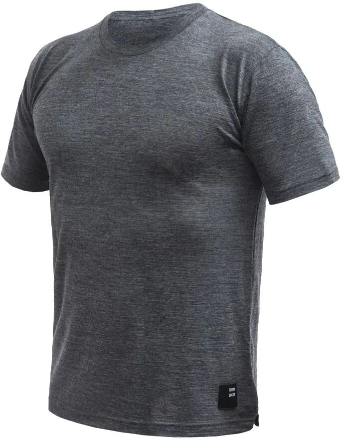 SENSOR MERINO LITE pánske tričko kr.rukáv anthracite gray Veľkosť: S