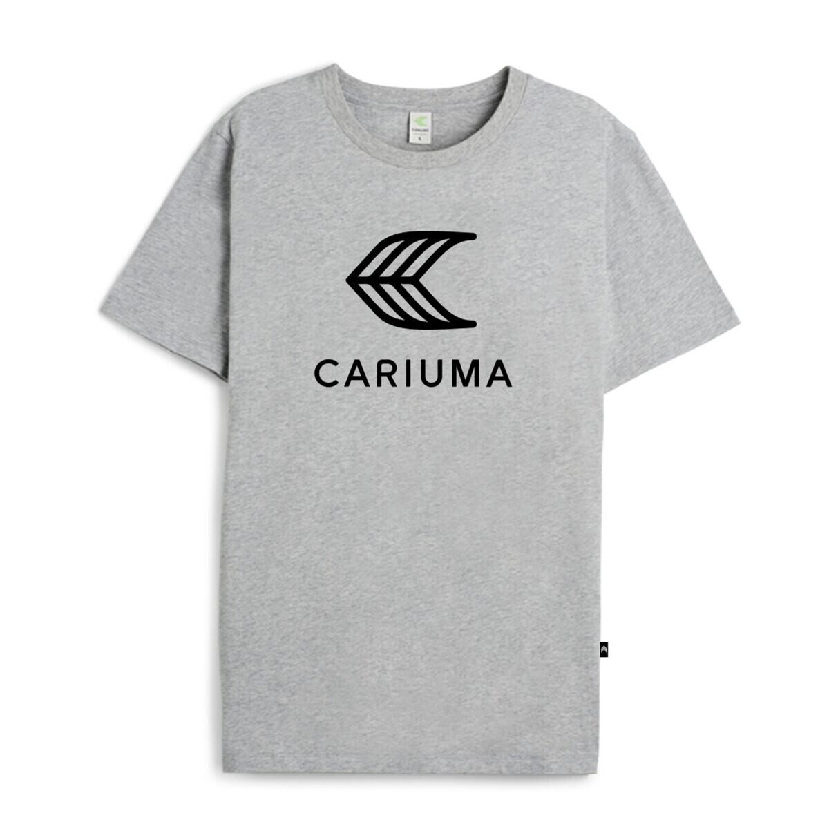 Cariuma T-Shirt Melange Grey with Black Logo