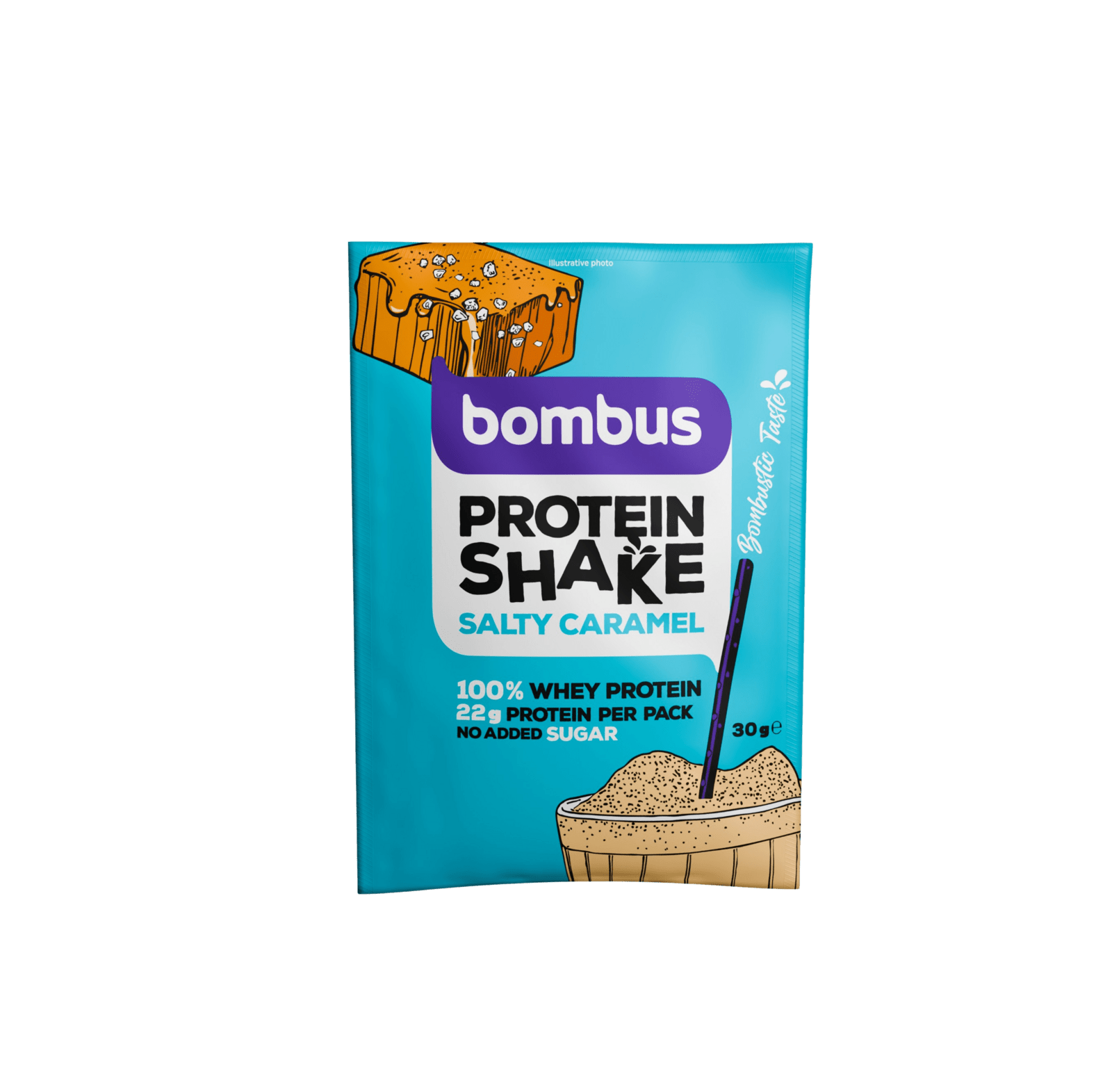 BOMBUS Protein Shake Salty Caramel 30 g