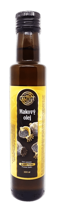 NAJTELO Extra panenský makový olej 250 ml
