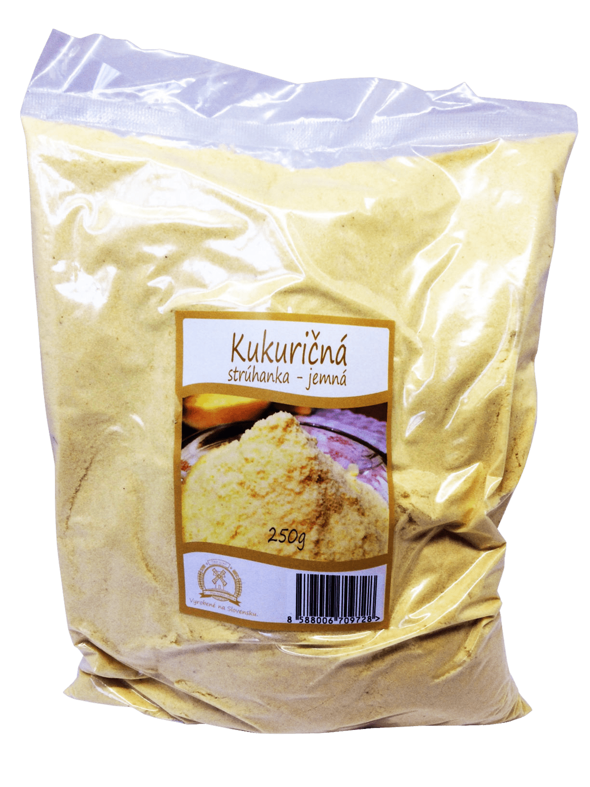 NAJTELO Kukuričná strúhanka extrudovaná jemná 250 g