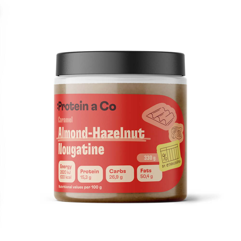 Protein a Co Mandlovo-lieskoorieškový krém - Griliáš by @ Tabuľkarka 330 g