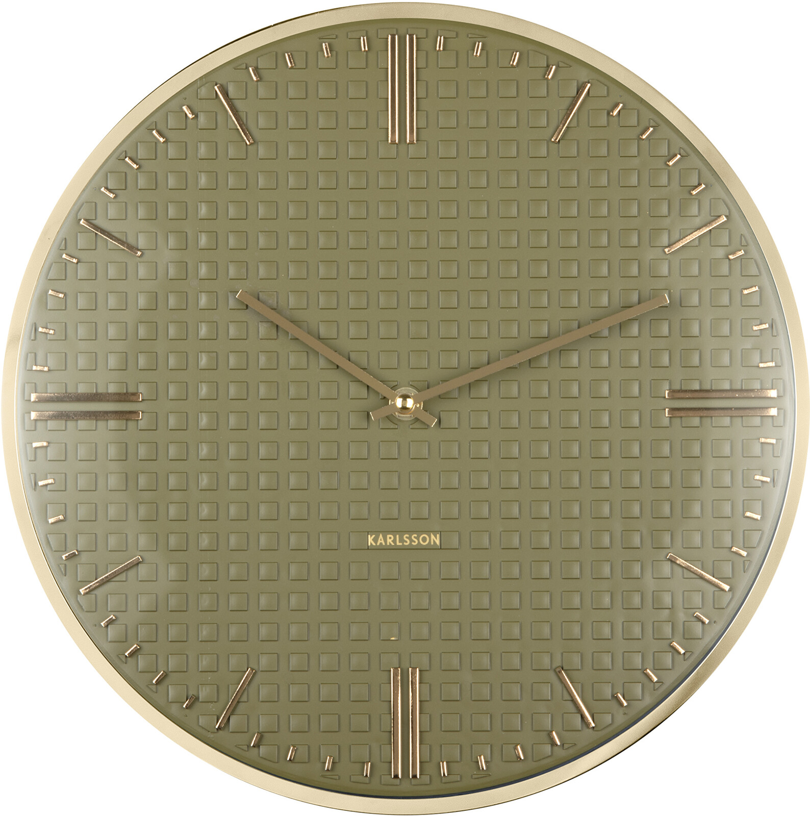 Karlsson Dizajnové nástenné hodiny 6091GR